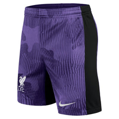 Nike - Liverpool Youth 2023/24 Third Stadium Performance Shorts - Purple