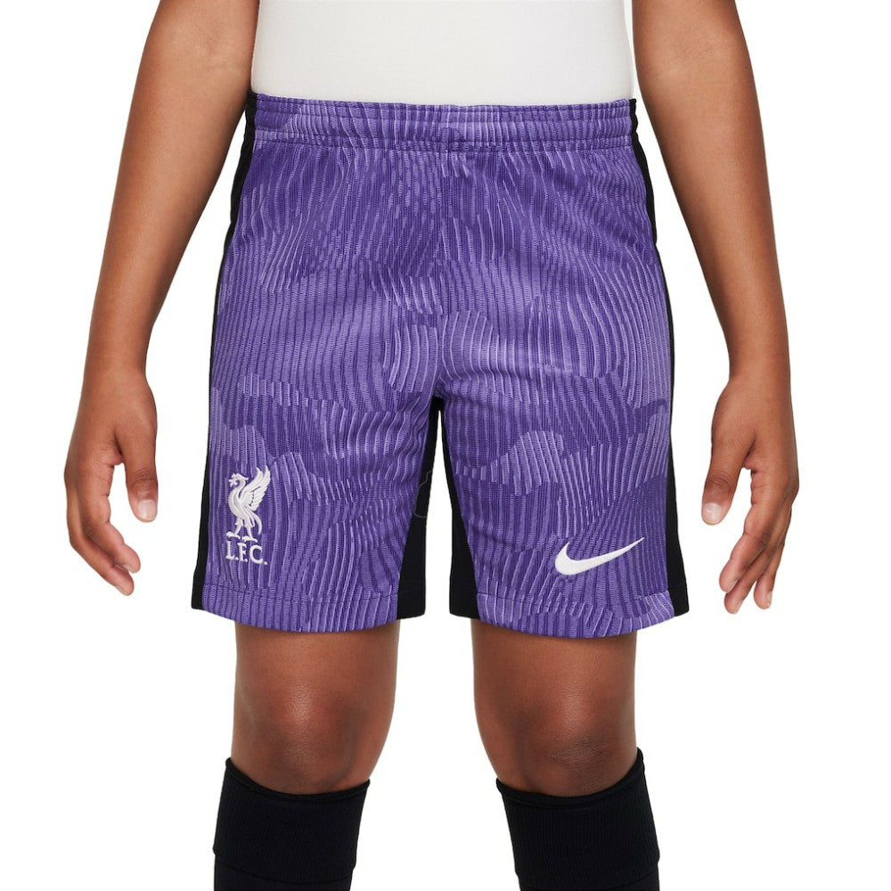 Nike - Liverpool Youth 2023/24 Third Stadium Performance Shorts - Purple