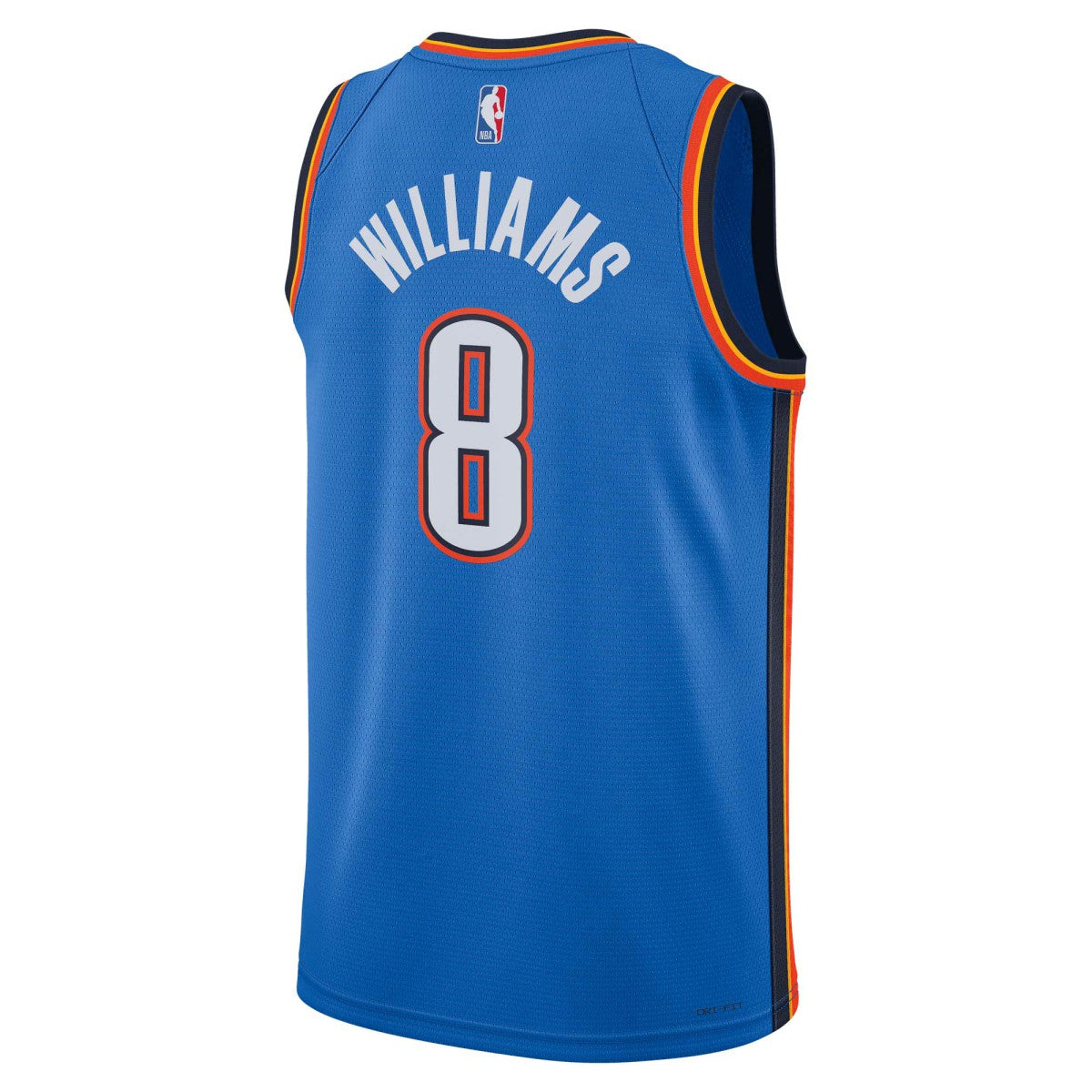 Nike Jalen Williams Oklahoma City Thunder Unisex Swingman Jersey Icon Edition Blue