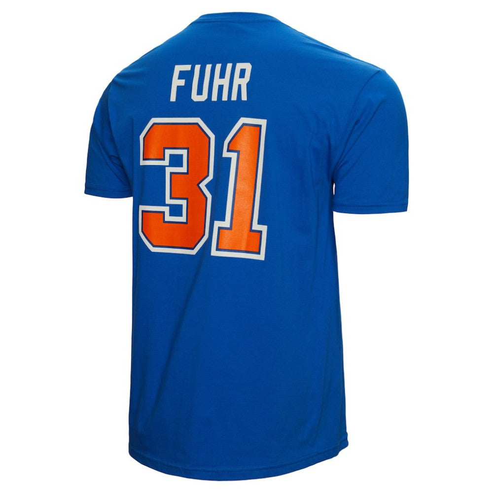 Grant Fuhr Edmonton Oilers Mitchell & Ness Name & Number T-Shirt - Royal | NHL discount