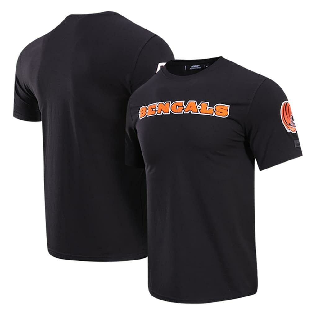 Cincinnati Bengals Pro Standard Classic Chenille T-Shirt - Black - NFL