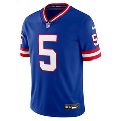 Kayvon Thibodeaux New York Giants Alternate Vapor Untouchable Limited Jersey - Royal - Nike