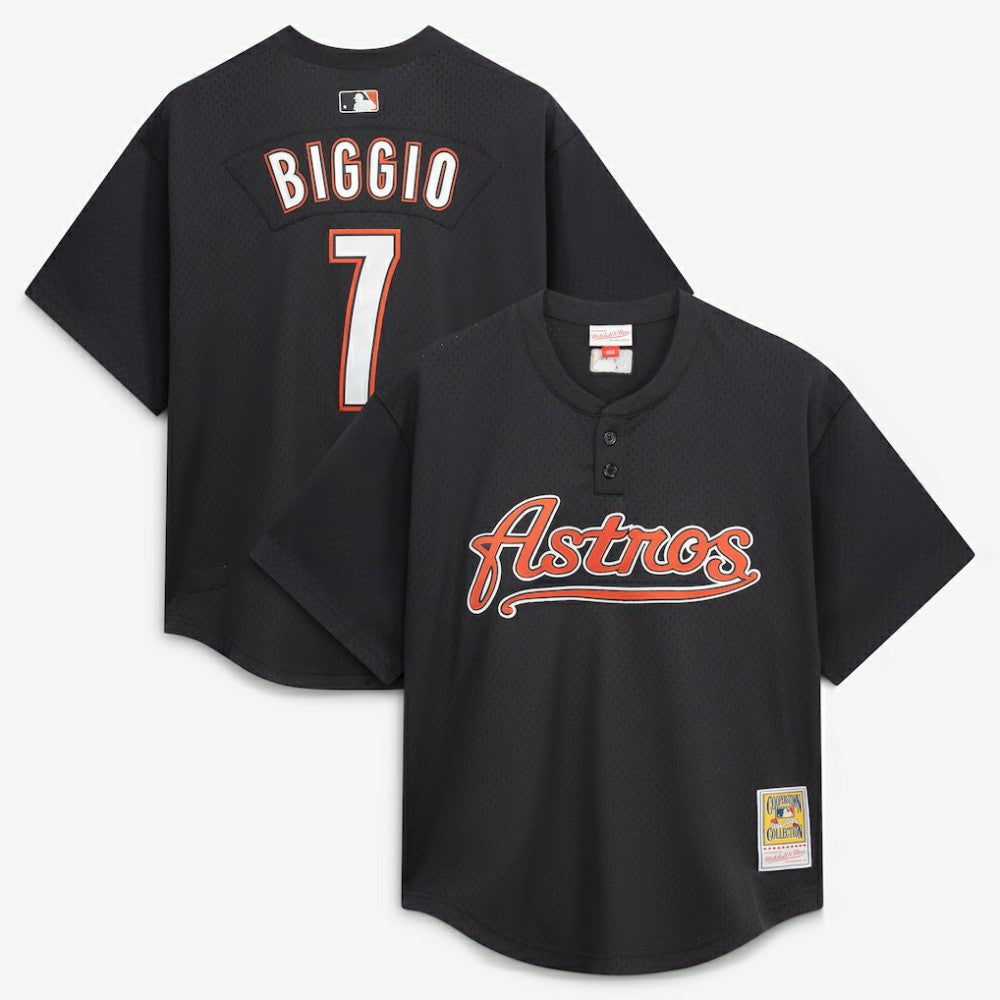 Craig Biggio Houston Astros Mitchell & Ness Authentic Batting Practice Jersey Sale