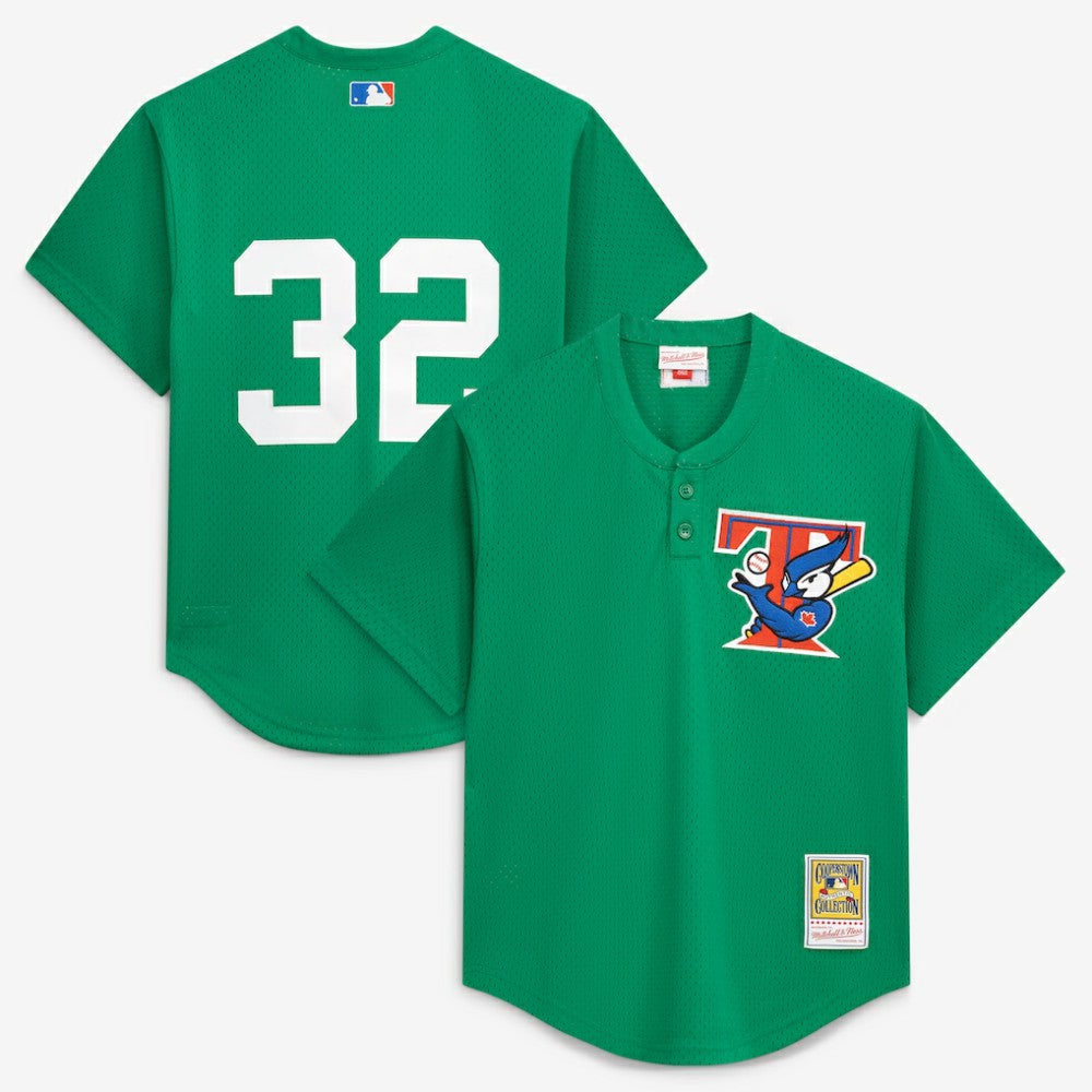 Roy Halladay Toronto Blue Jays Mitchell & Ness Authentic Batting Practice Jersey for sale