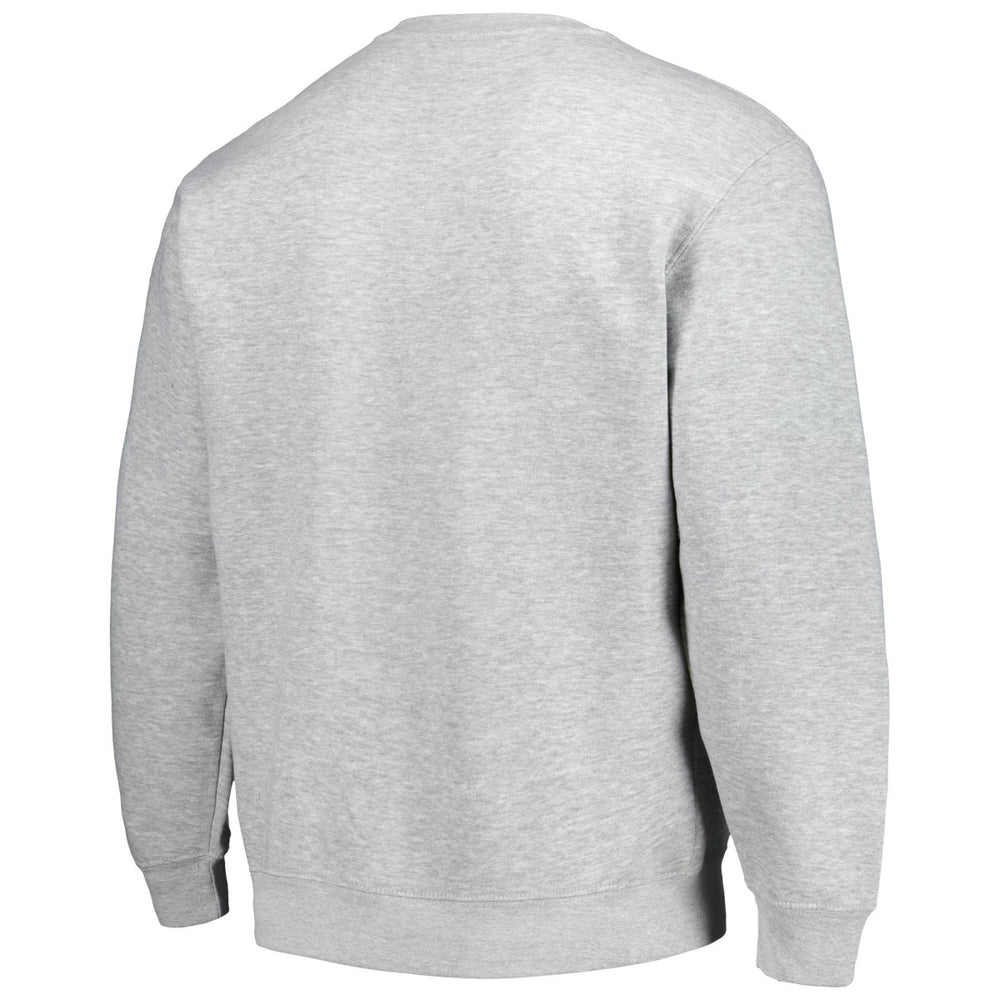 Los Angeles Lakers Stadium Essentials Unisex Element Logo Pop Pullover Sweatshirt Heather Gray