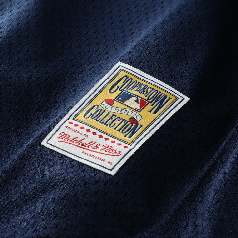 Derek Jeter New York Yankees Mitchell & Ness Cooperstown Collection Mesh Batting Practice Button-Up Jersey Outlet