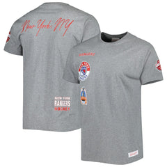 New York Rangers Mitchell & Ness City Collection T-Shirt - Heather Gray | NHL sale