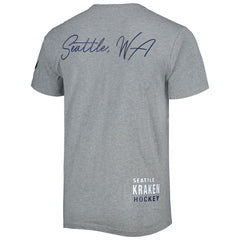 Seattle Kraken Mitchell & Ness City Collection T-Shirt - Heather Gray | NHL online