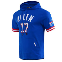 Josh Allen Buffalo Bills Pro Standard Player Name & Number Hoodie T-Shirt - Royal - NFL