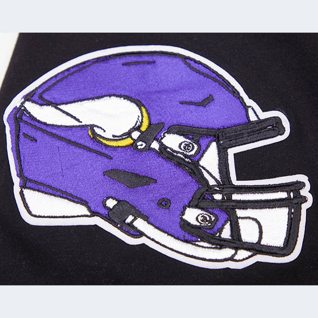 Justin Jefferson Minnesota Vikings Pro Standard Player Name & Number Hoodie T-Shirt - Black - NFL