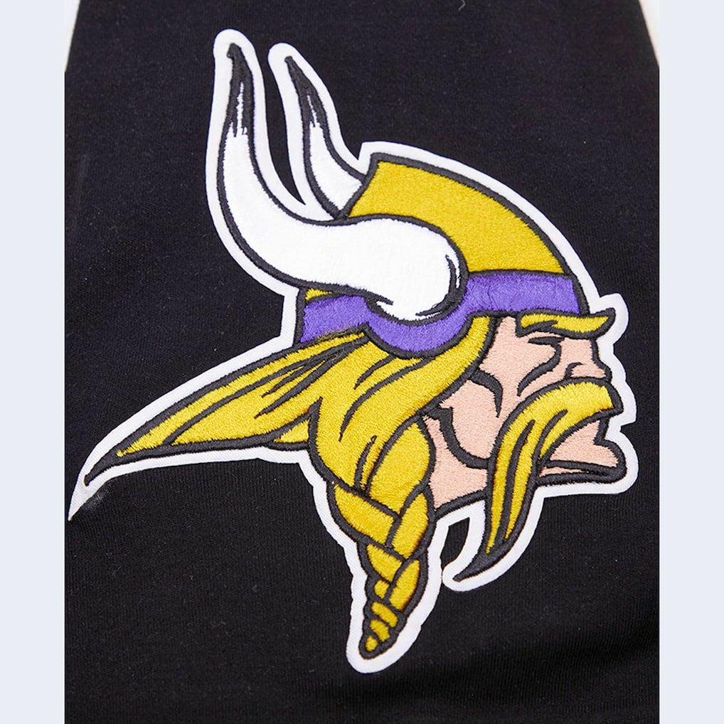 Justin Jefferson Minnesota Vikings Pro Standard Player Name & Number Hoodie T-Shirt - Black - NFL