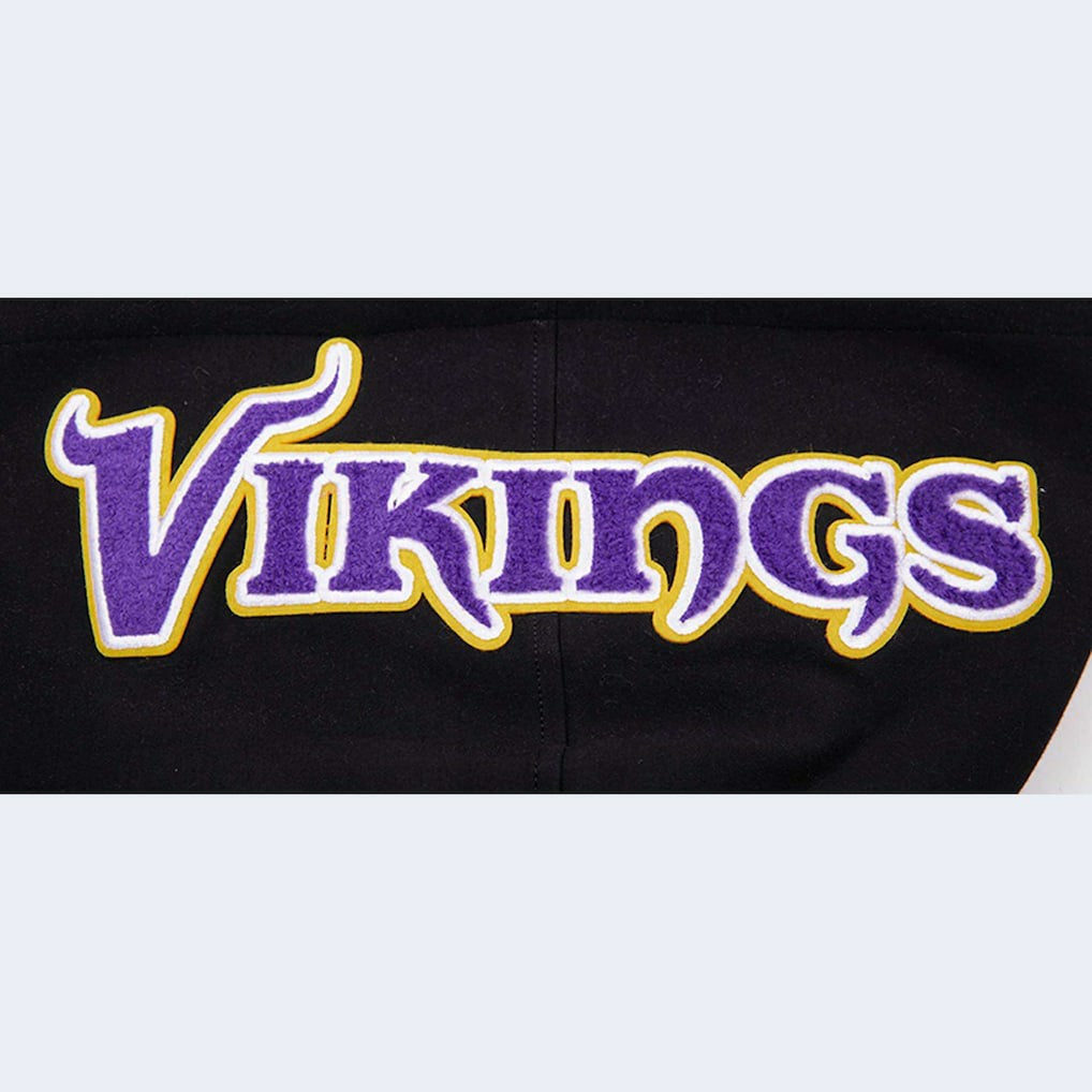 Justin Jefferson Minnesota Vikings Pro Standard Player Name & Number Hoodie T-Shirt - Black - NFL