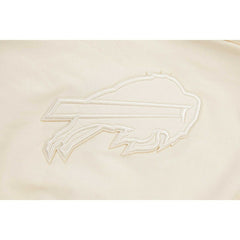Josh Allen Buffalo Bills Player Name & Number Neutral Short Sleeve Pullover Hoodie - Oatmeal - NFL