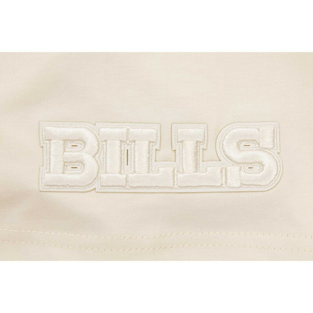 Josh Allen Buffalo Bills Player Name & Number Neutral Short Sleeve Pullover Hoodie - Oatmeal - NFL
