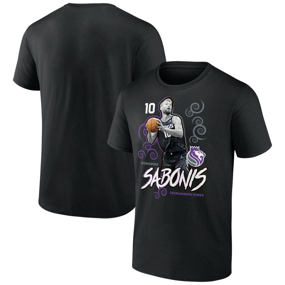 Domantas Sabonis Sacramento Kings Competitor T-Shirt Black