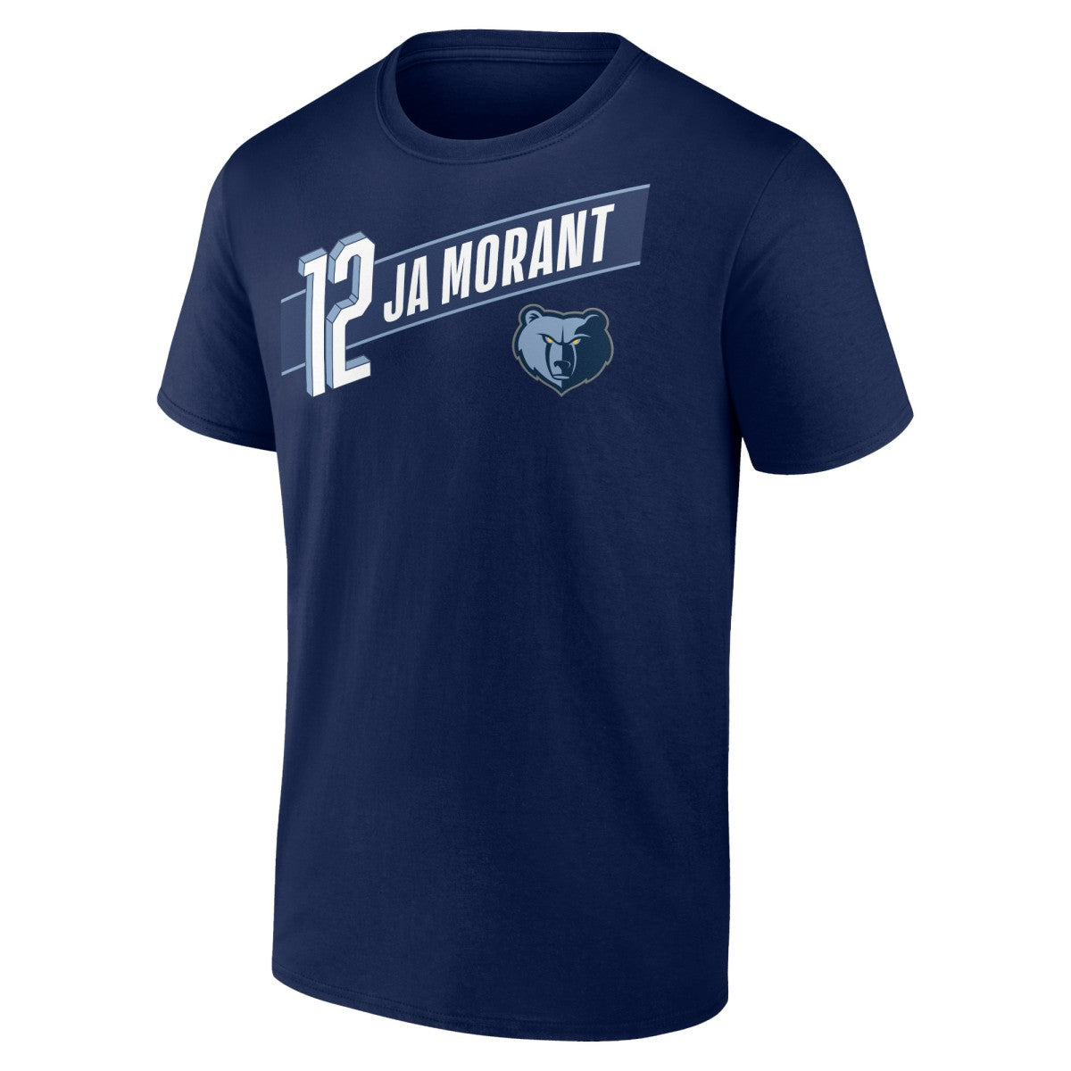 Ja Morant Memphis Grizzlies Full-Court Press Name & Number T-Shirt Navy