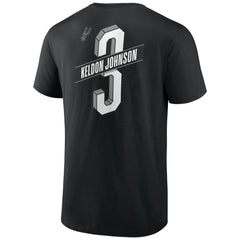 Keldon Johnson San Antonio Spurs Full-Court Press Name & Number T-Shirt Black