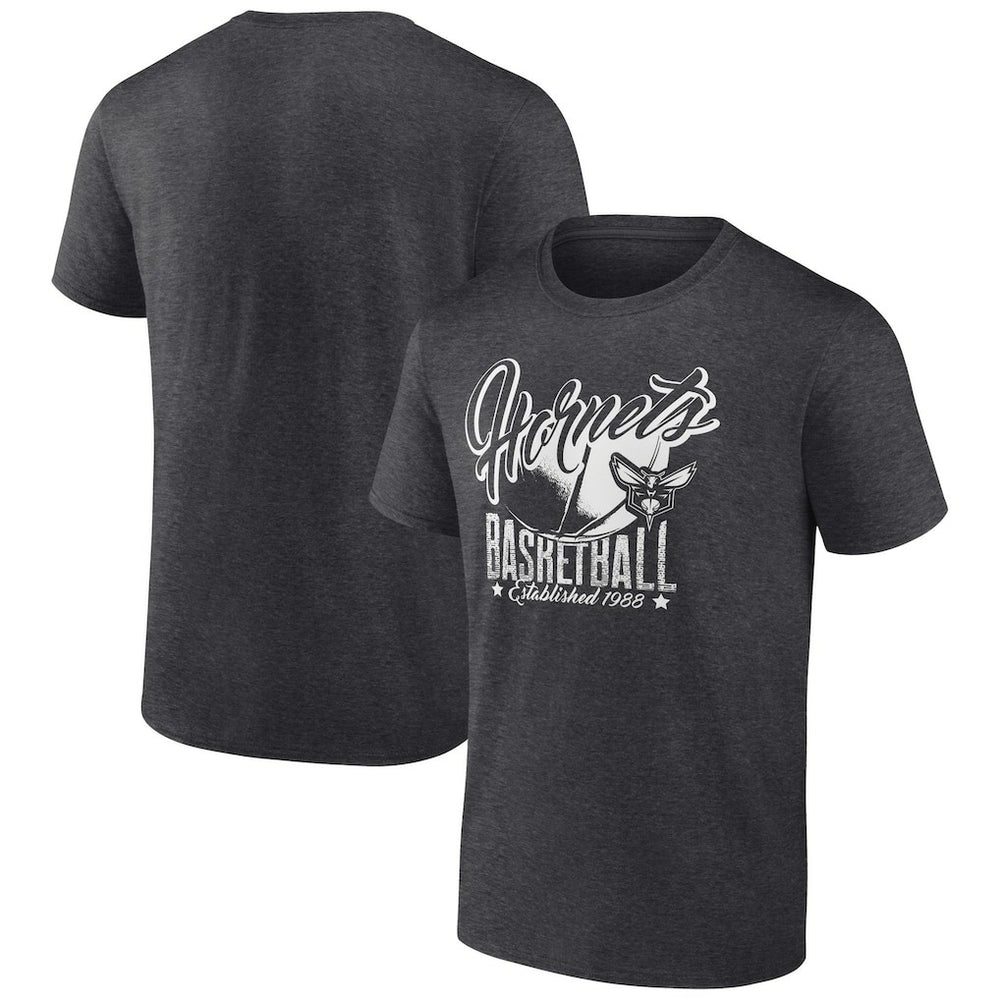 Charlotte Hornets Winner T-Shirt Charcoal