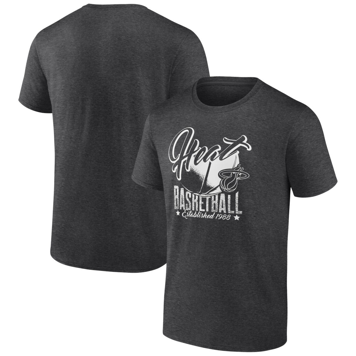 Miami Heat Winner T-Shirt Charcoal