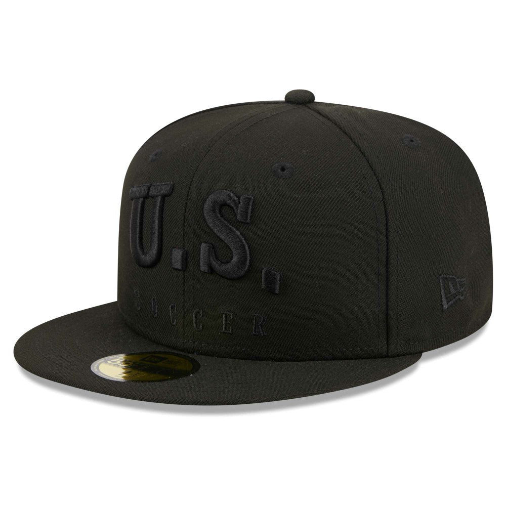 New Era - USMNT New Era Text 59FIFTY Fitted Hat - Black