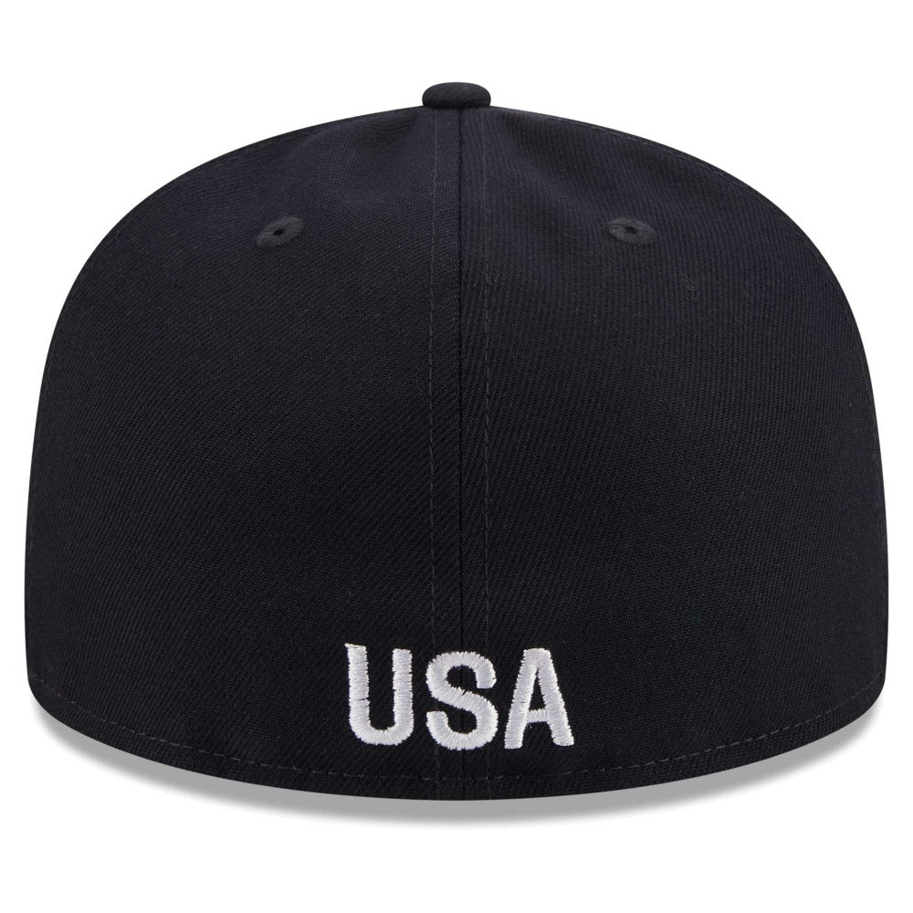 New Era - USMNT New Era Text 59FIFTY Fitted Hat - Navy
