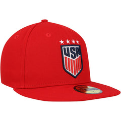 New Era - USWNT New Era Team Basic 59FIFTY Fitted Hat - Red