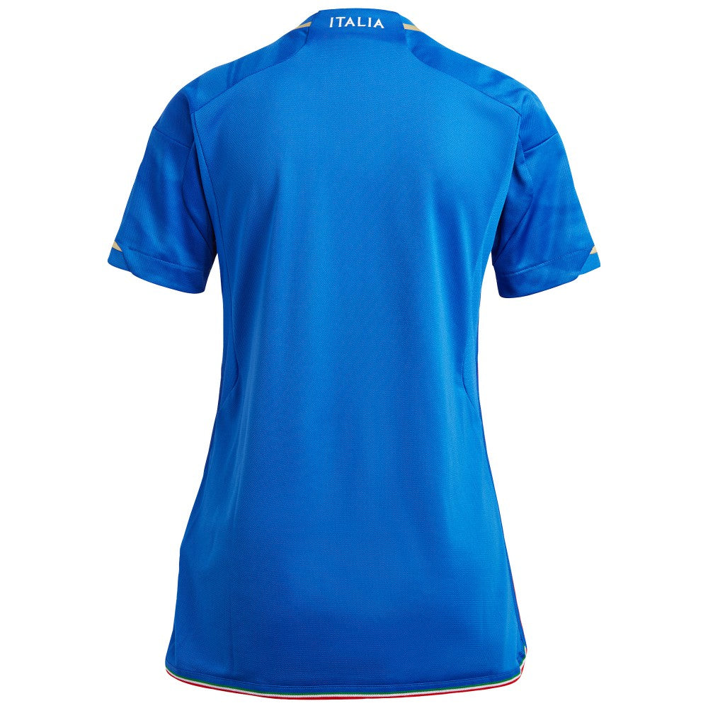 Adidas - Italy National Team Women's 2023 Home Replica Jersey - Blue