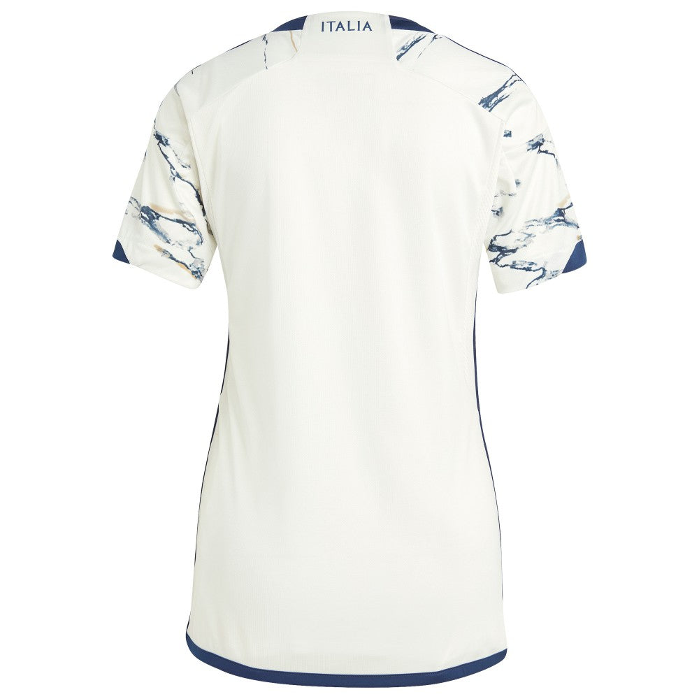 Adidas - Italy National Team Women's 2023 Away Replica Jersey - White