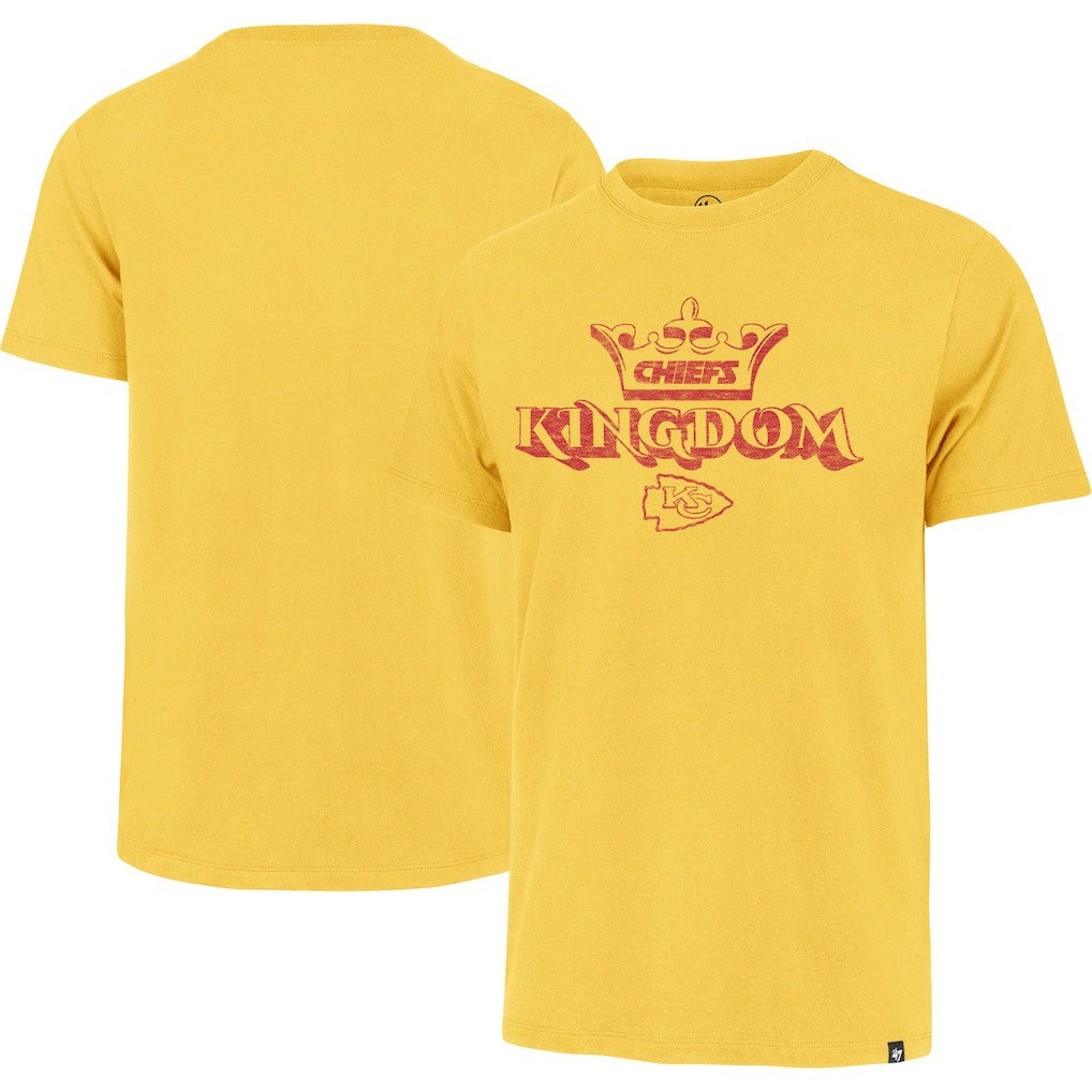 Kansas City Chiefs '47 Chiefs Kingdom Regional Franklin T-Shirt - Gold - 47 brand