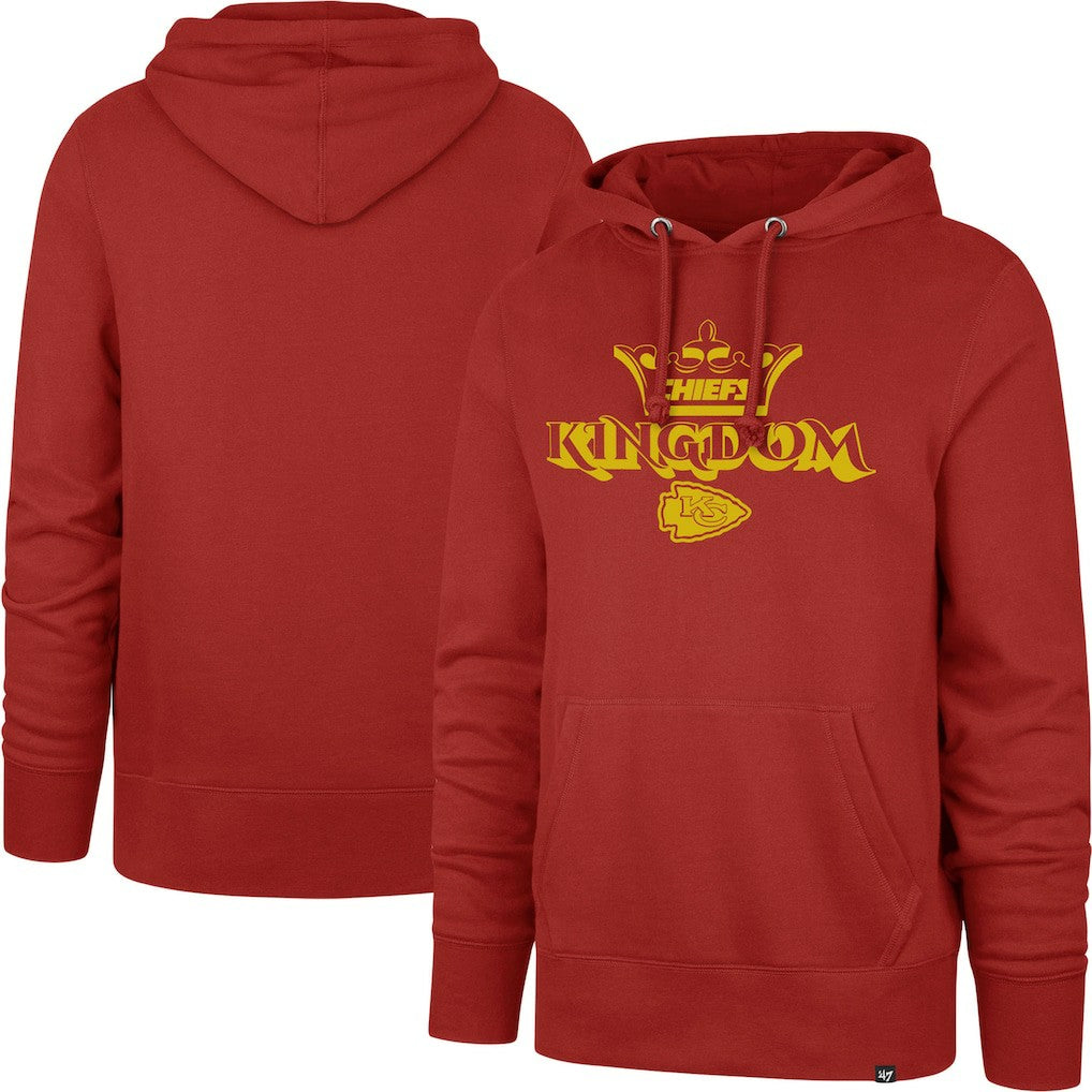 Kansas City Chiefs '47 Regional Headline Pullover Hoodie - Red - 47 brand