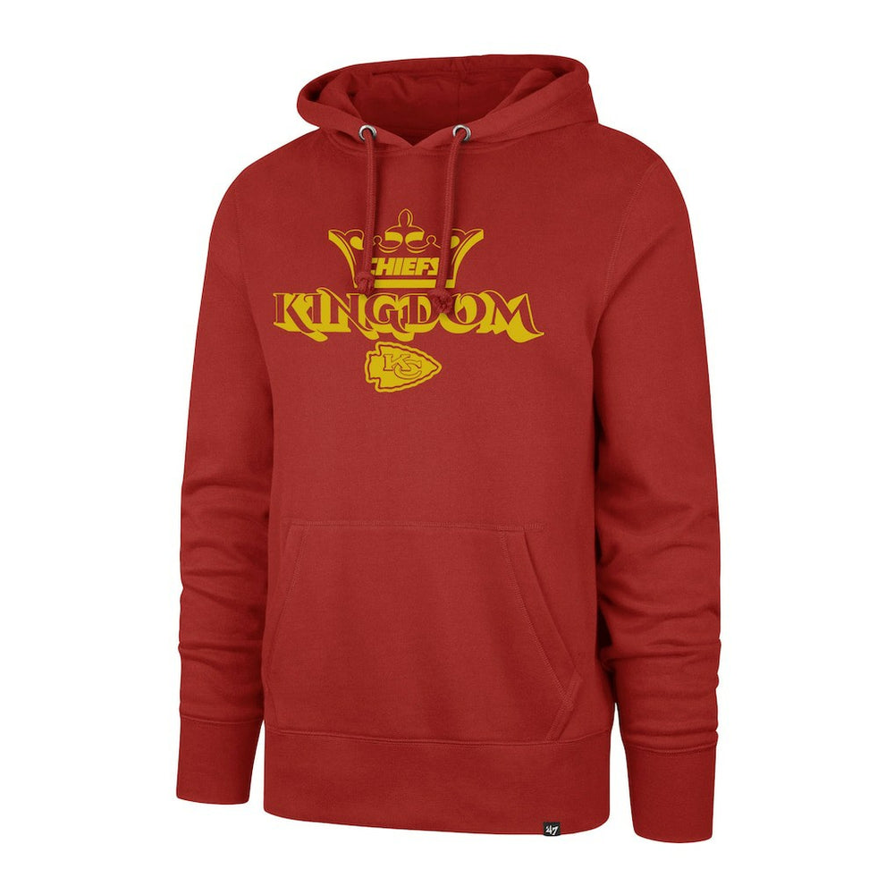 Kansas City Chiefs '47 Regional Headline Pullover Hoodie - Red - 47 brand