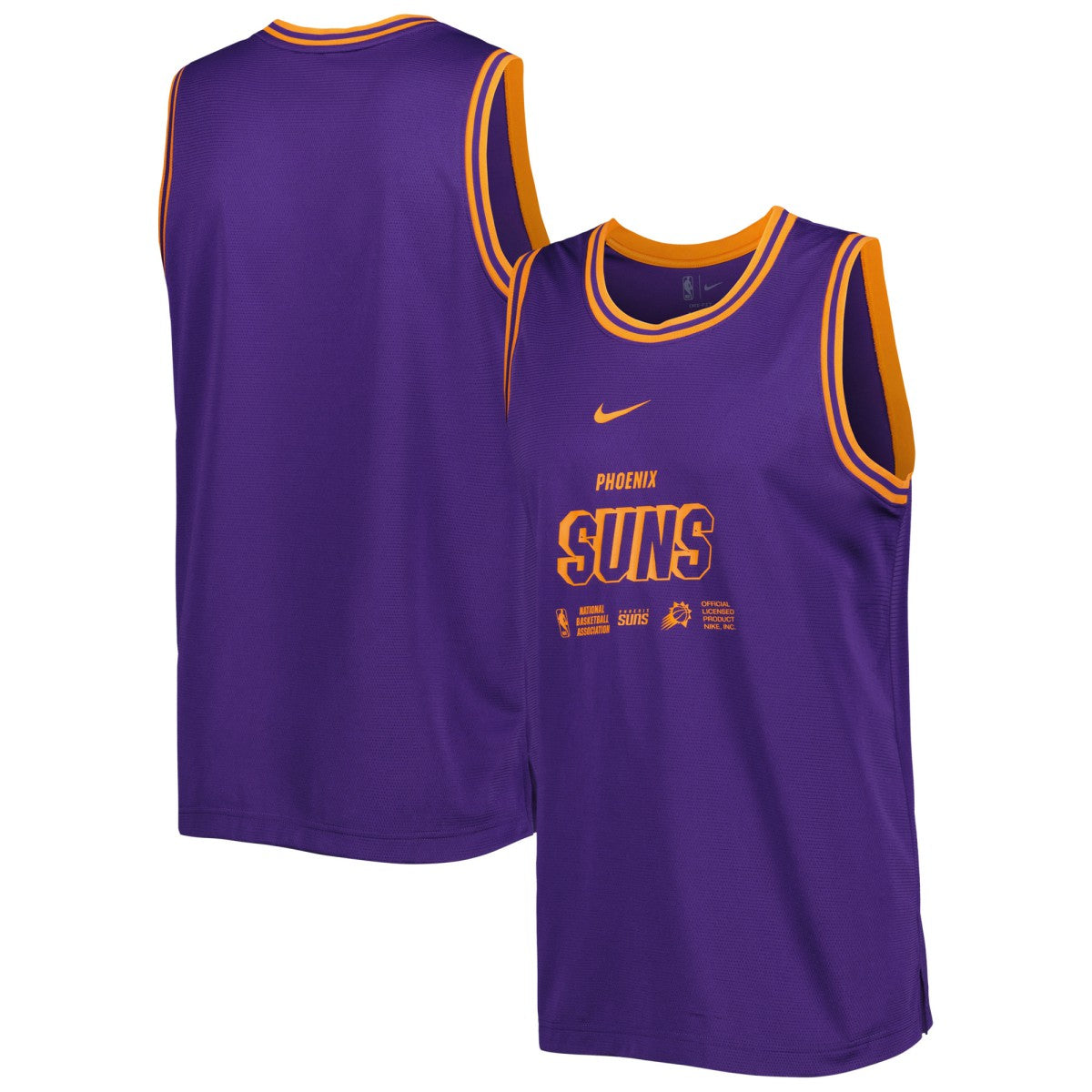 Nike Phoenix Suns Courtside DNA Performance Tank Top Purple