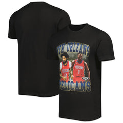 Zion Williamson & Brandon Ingram New Orleans Pelicans Stadium Essentials Unisex Player Duo T-Shirt Black