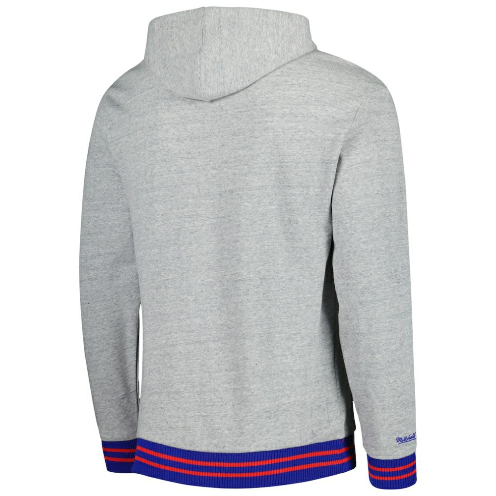 Washington Capitals Mitchell & Ness Classic French Terry Pullover Hoodie - Heather Gray | NHL discount
