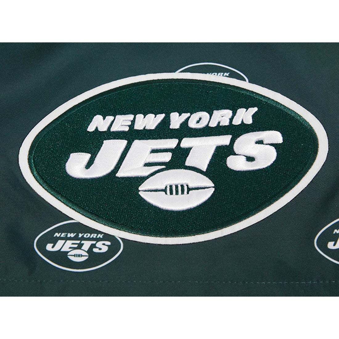 New York Jets Pro Standard Allover Print Mini Logo Shorts - Green - NFL