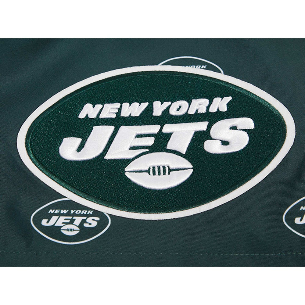 New York Jets Pro Standard Allover Print Mini Logo Shorts - Green - NFL