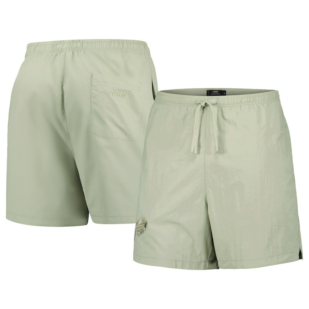 Buffalo Bills Pro Standard Neutrals 2.0 Woven Shorts - Light Green - NFL