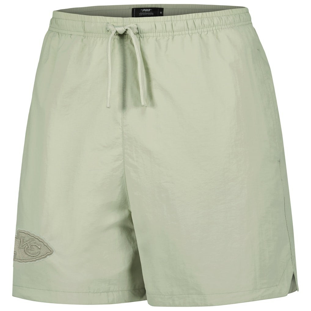 Kansas City Chiefs Pro Standard Neutrals 2.0 Woven Shorts - Light Green - NFL