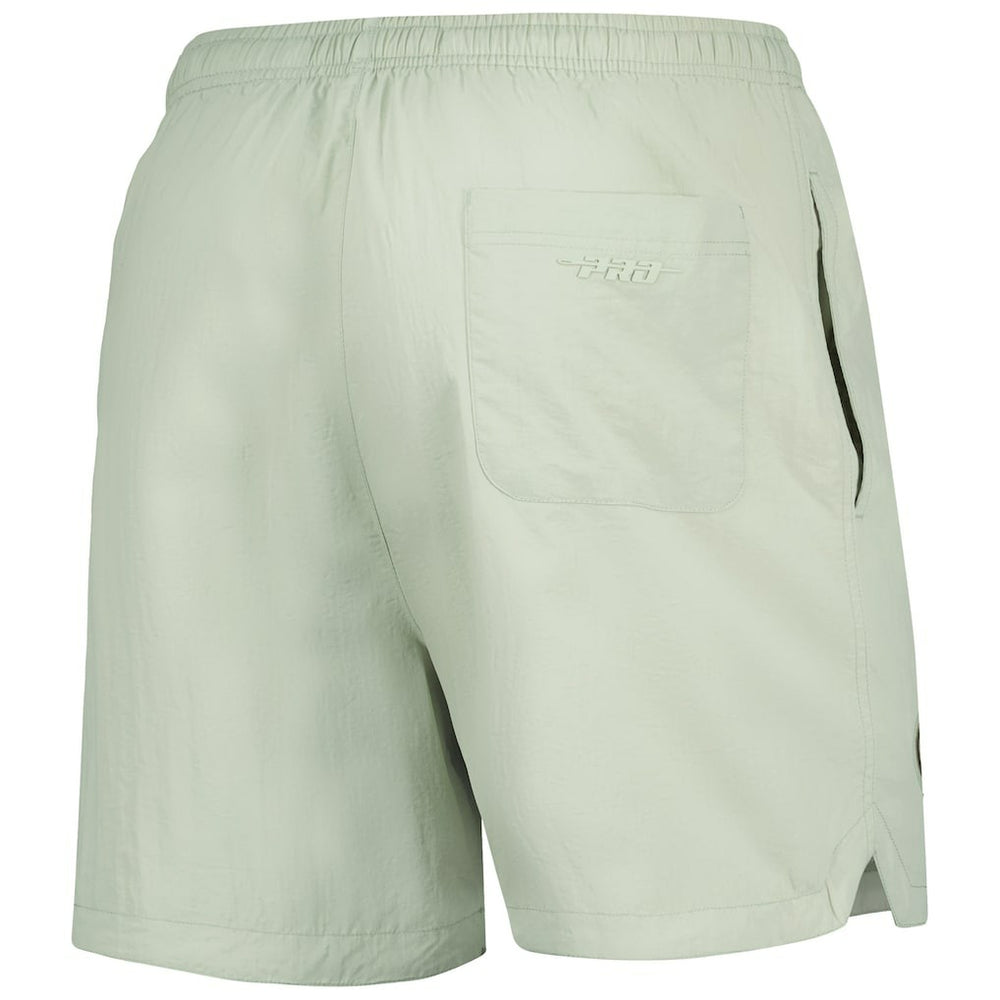 San Francisco 49ers Pro Standard Neutrals 2.0 Woven Shorts - Light Green - NFL