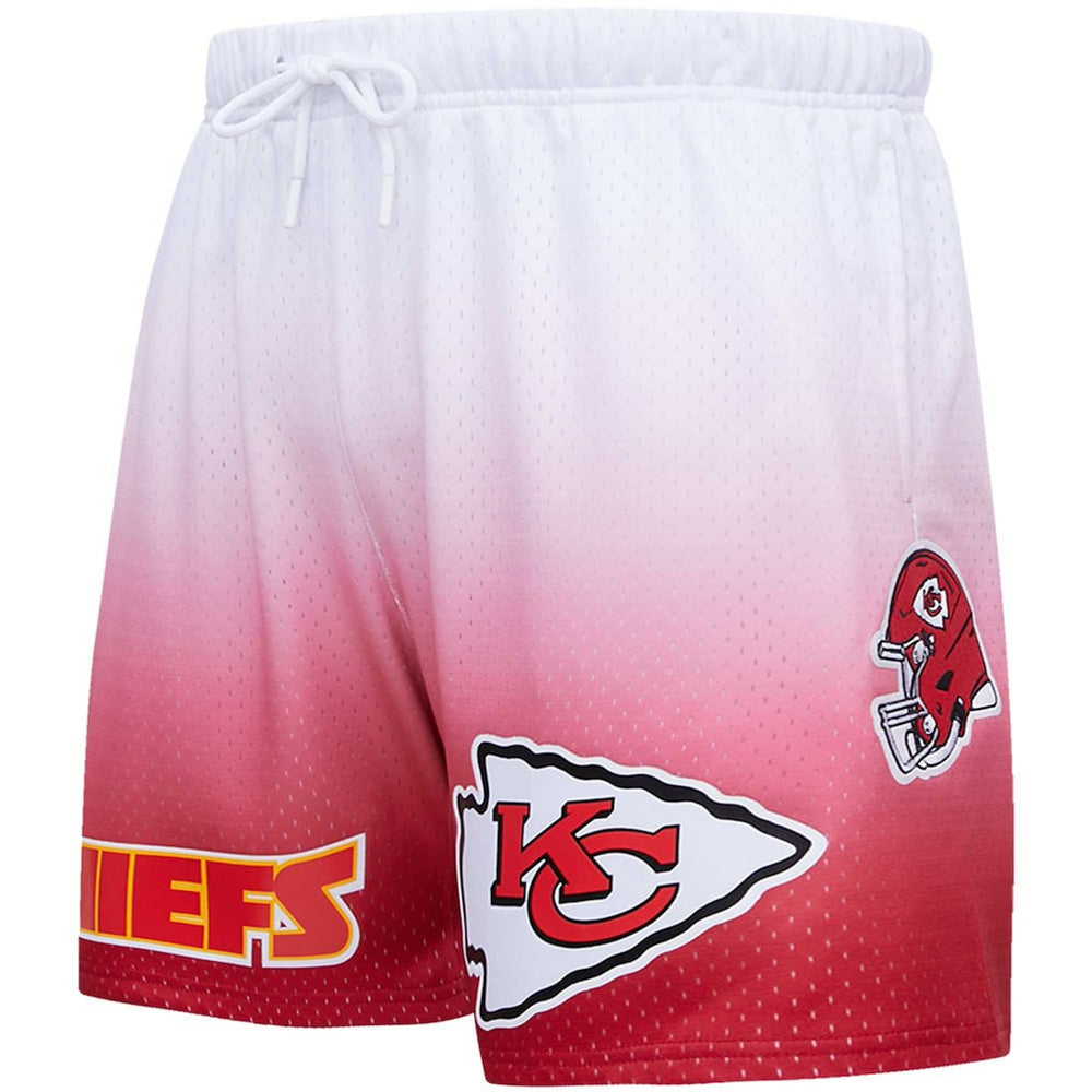 Kansas City Chiefs Pro Standard Ombre Mesh Shorts - Red/White - NFL