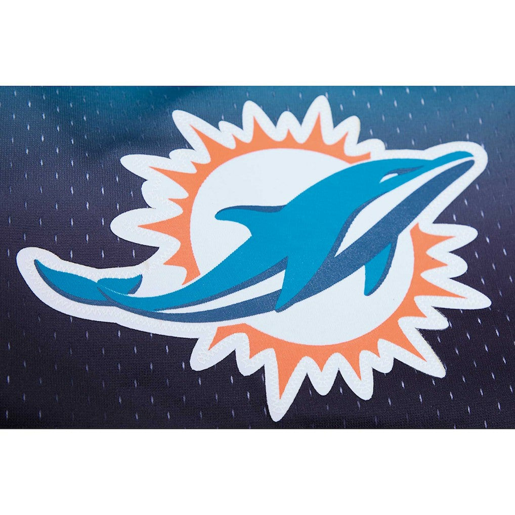 Miami Dolphins Pro Standard Ombre Mesh Shorts - Black/Aqua - NFL