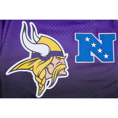 Minnesota Vikings Pro Standard Ombre Mesh Shorts - Black/Purple - NFL