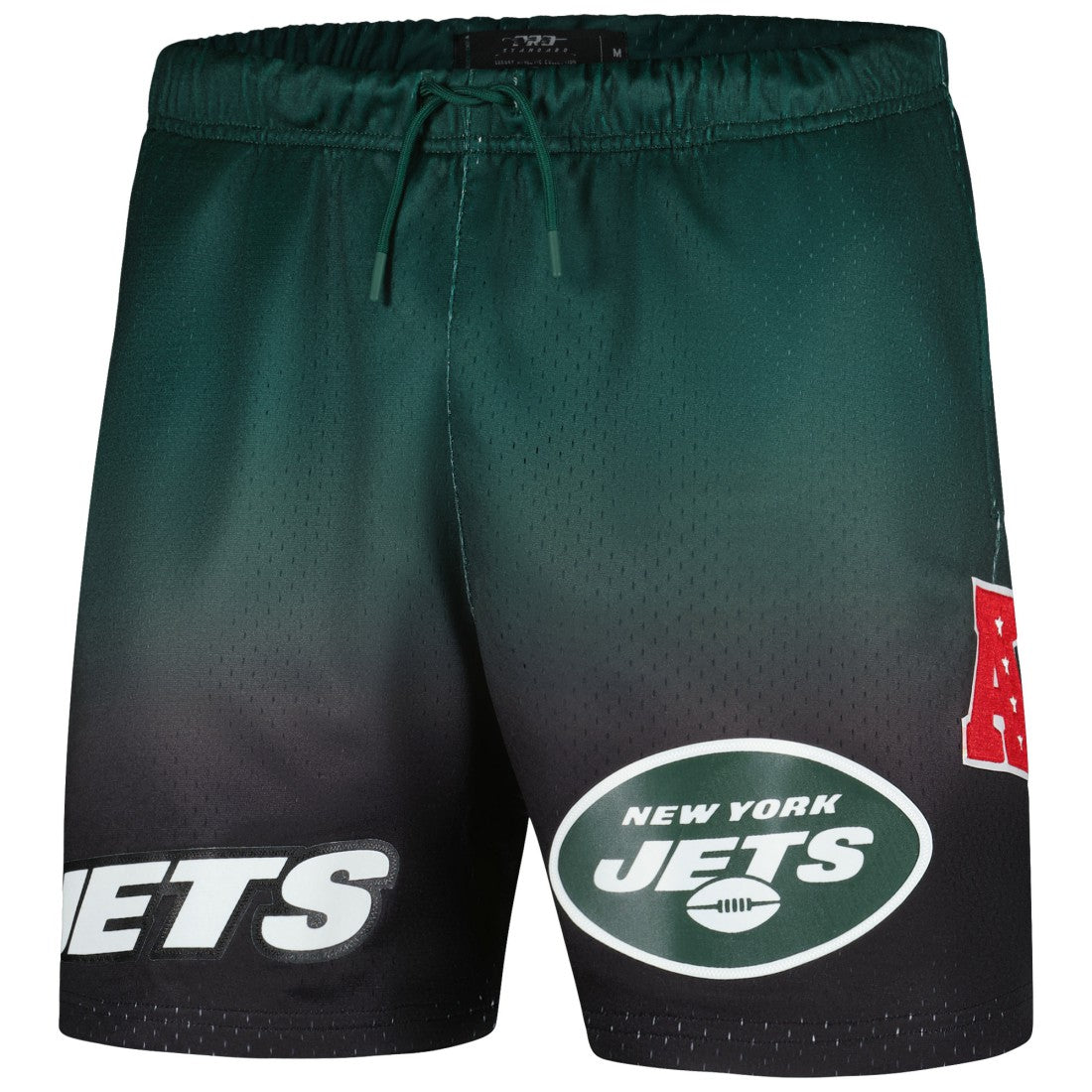New York Jets Pro Standard Ombre Mesh Shorts - Black/Green - NFL