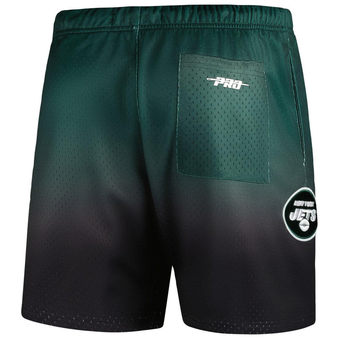 New York Jets Pro Standard Ombre Mesh Shorts - Black/Green - NFL