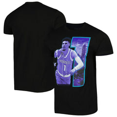 LaMelo Ball Charlotte Hornets Stadium Essentials Unisex Player Skyline T-Shirt Black