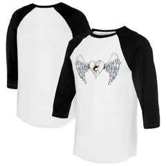 Miami Marlins Tiny Turnip Women's Angel Wings 3/4-Sleeve Raglan T-Shirt Near Me