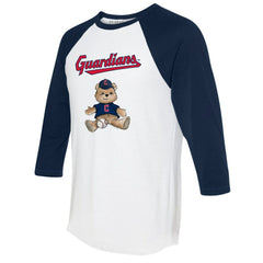 Cleveland Guardians Tiny Turnip Women's Teddy Boy 3/4-Sleeve Raglan T-Shirt Discount