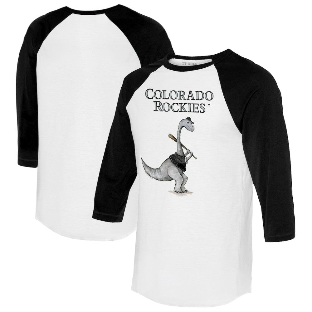 Colorado Rockies Tiny Turnip Women's Bronto 3/4-Sleeve Raglan T-Shirt for sale