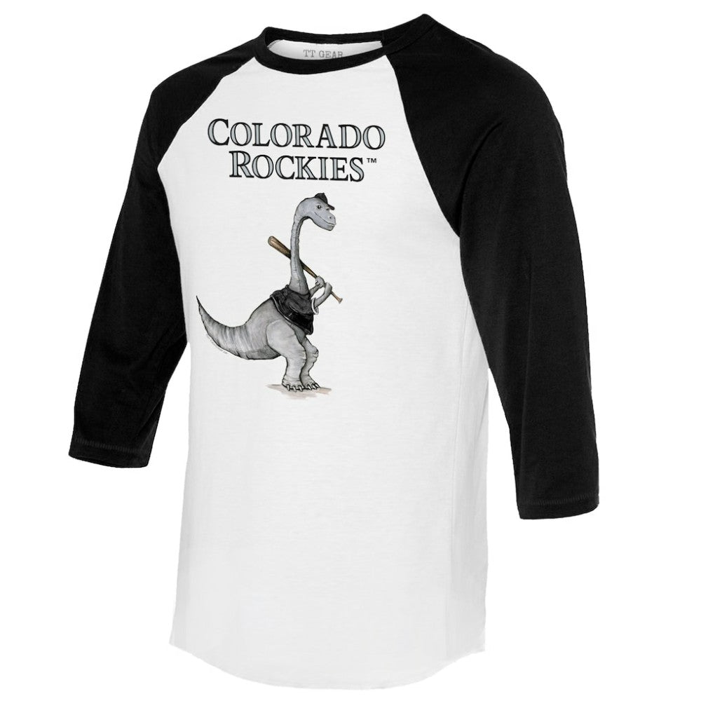 Colorado Rockies Tiny Turnip Women's Bronto 3/4-Sleeve Raglan T-Shirt for sale