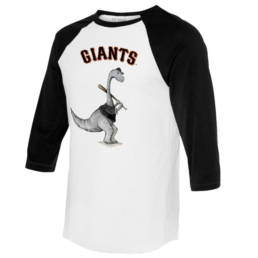 San Francisco Giants Tiny Turnip Women's Bronto 3/4-Sleeve Raglan T-Shirt Discount